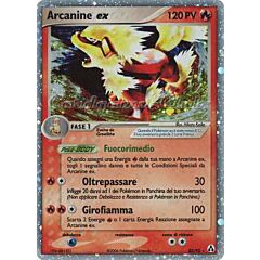 83 / 92 Arcanine EX rara ex foil (IT) -NEAR MINT-