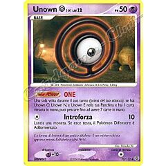 070 / 132 Unown O LIV.12 non comune (IT) -NEAR MINT-