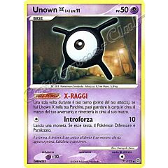071 / 132 Unown X LIV.11 non comune (IT) -NEAR MINT-