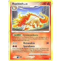 022 / 100 Rapidash LV.43 rara (IT) -NEAR MINT-