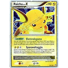 099 / 100 Raichu LV.X rara livello X foil (IT) -NEAR MINT-