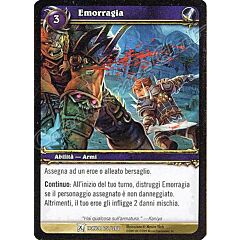 HONOR 075 / 208 Emorragia comune -NEAR MINT-