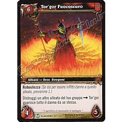 GLADIATORS 144 / 208 Tor'gor Fuocoscuro non comune -NEAR MINT-