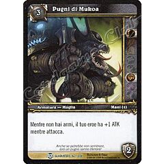 GLADIATORS 162 / 208 Pugni di Mukoa non comune -NEAR MINT-