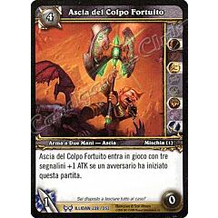 ILLIDAN 228 / 252 Ascia del Colpo Fortuito rara -NEAR MINT-