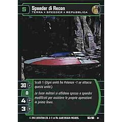 163 / 180 Speeder di Recon non comune (IT) -NEAR MINT-