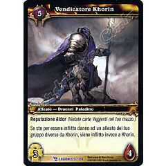 LEGION 223 / 319 Vendicatore Khorin rara -NEAR MINT-