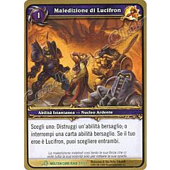 MOLTEN CORE RAID 27/53 Maledizione di Lucifron non comune -NEAR MINT-
