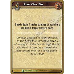 ONYXIA EVENT 08/30 Claw, Claw, Bite non comune -NEAR MINT-