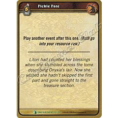 ONYXIA EVENT 12/30 Fickle Fate non comune -NEAR MINT-