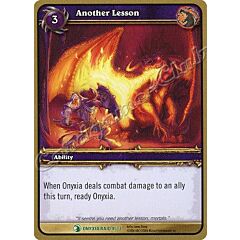 ONYXIA RAID 04/33 Another Lesson non comune -NEAR MINT-