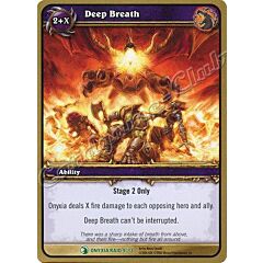 ONYXIA RAID 09/33 Deep Breath non comune -NEAR MINT-