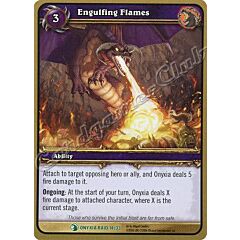 ONYXIA RAID 14/33 Engulfing Flames non comune -NEAR MINT-