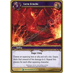 ONYXIA RAID 21/33 Lava Cracks non comune -NEAR MINT-