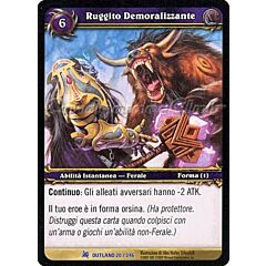 OUTLAND 020 / 246 Ruggito Demoralizzante rara -NEAR MINT-