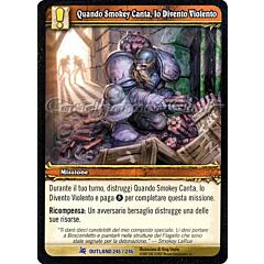 OUTLAND 246 / 246 Quando Smokey Canta, Io Divento Violento rara -NEAR MINT-