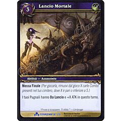 SCOURGEWAR 080 / 270 Lancio Mortale rara -NEAR MINT-