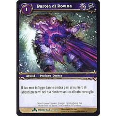 SCOURGEWAR 122 / 270 Parola di Rovina non comune -NEAR MINT-