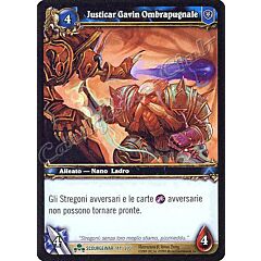 SCOURGEWAR 141 / 270 Justicar Gavin Ombrapugnale non comune -NEAR MINT-