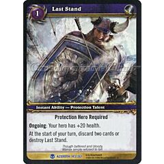 AZEROTH 143 / 361 Last Stand rara -NEAR MINT-