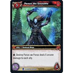 AZEROTH 255 / 361 Panax the Unstable rara -NEAR MINT-