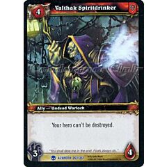 AZEROTH 263 / 361 Valthak Spiritdrinker rara -NEAR MINT-