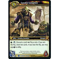 AZEROTH 278 / 361 Landro Longshot rara -NEAR MINT-