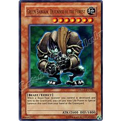 DLG1-EN104 Green Baboon, Defender of the Forest ultra rara -NEAR MINT-