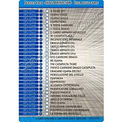 DP2-IT10 Chazz Princeton Lista delle carte comune (IT) -NEAR MINT-