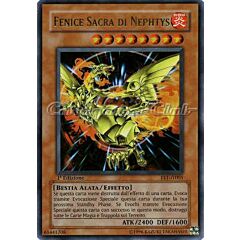 FET-IT005 Fenice Sacra di Nephtys ultra rara 1a Edizione (IT) -NEAR MINT-