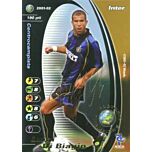 Luigi Di Biagio  soprastampa autografo e logo football champions promo -NEAR MINT-