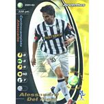 Alessandro Del Piero  soprastampa autografo e logo football champions promo foil -NEAR MINT-