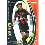 Demetrio Albertini  soprastampa logo football champions promo foil -NEAR MINT-