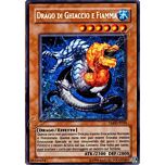 TAEV-IT033 Drago di Ghiaccio e Fiamma rara segreta Unlimited (IT) -NEAR MINT-