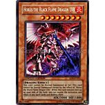 EEN-ENSE1 Horus the Black Flame Dragon  LV8 rara segreta Limited Edition (EN) -NEAR MINT-