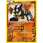 63 / 98 Terrakion rara foil reverse (EN) -NEAR MINT-