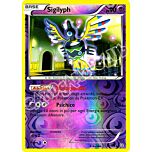 052 / 124 Sigilyph rara foil reverse (IT)  -PLAYED-