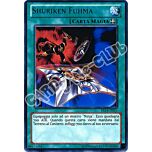 Duelist League 14 DL14-IT011 Shuriken Fuhma rara scritta verde Unlimited (IT) -NEAR MINT-