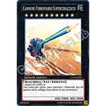 CT10-IT007 Cannone Ferroviario Supercorazzato super rara Edizione Limitata (IT) -NEAR MINT-