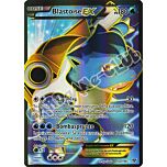 142 / 146 Blastoise EX rara segreta foil (IT) -NEAR MINT-