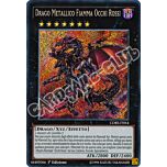 CORE-IT054 Drago Metallico Fiamma Occhi Rossi rara segreta 1a edizione (IT) -NEAR MINT-