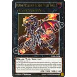 CORE-IT054 Drago Metallico Fiamma Occhi Rossi rara ultimate 1a edizione (IT) -NEAR MINT-