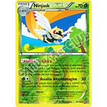 010 / 108 Ninjask non comune foil reverse (IT) -NEAR MINT-