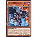 LDK2-ITJ04 Drago Retro Occhi Rossi comune 1a Edizione (IT) -NEAR MINT-