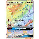 147 / 145 Incineroar GX rara segreta foil (EN) -NEAR MINT-