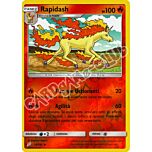 018 / 181 Rapidash non comune foil reverse (IT) -NEAR MINT-