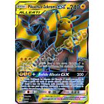 162 / 181 Pikachu e Zekrom GX ultra rara foil (IT) -NEAR MINT-