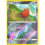 121 / 214 Diglett di Alola comune foil reverse (IT) -NEAR MINT-