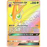 216 / 214 Venomoth GX rara segreta foil (IT) -NEAR MINT-