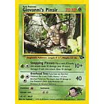 024 / 132 Giovanni's Pinsir rara unlimited (EN) -NEAR MINT-